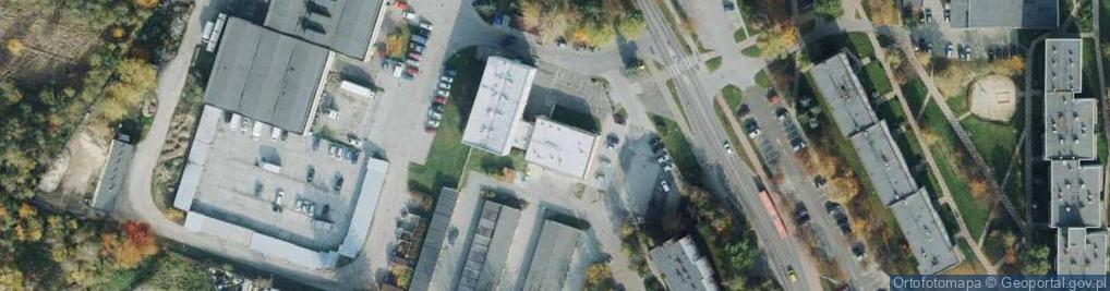 Zdjęcie satelitarne Spółdzielnia Mieszkaniowa Północ