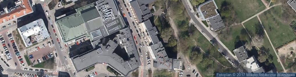 Zdjęcie satelitarne Spółdzielnia Mieszkaniowa Profesorów Uniwersytetu Warszawskiego