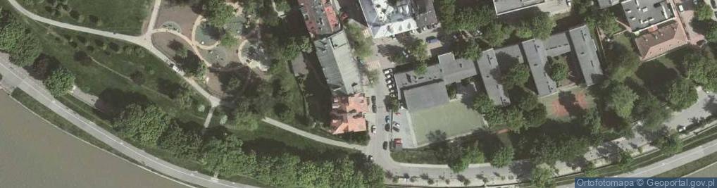 Zdjęcie satelitarne Spółdzielnia Mieszkaniowa PRZ w Krakowie