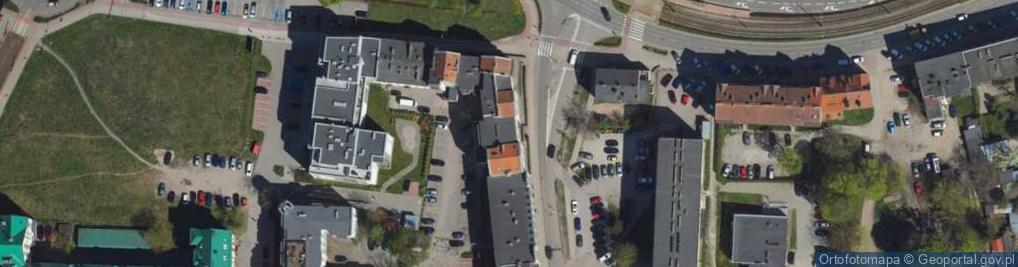 Zdjęcie satelitarne Spółdzielnia Mieszkaniowa Przyjazny Dom w Elblągu [ w Likwidacji