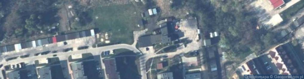 Zdjęcie satelitarne Spółdzielnia Mieszkaniowa Przyszłość w Lidzbarku Warmińskim