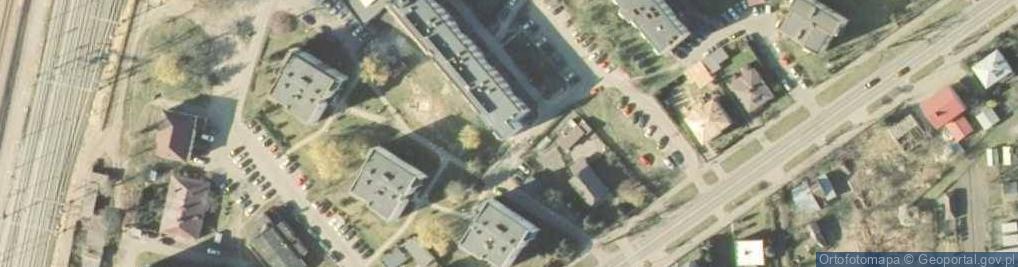 Zdjęcie satelitarne Spółdzielnia Mieszkaniowa Przyszłość w Terespolu