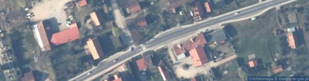 Zdjęcie satelitarne Spółdzielnia Mieszkaniowa Rogóż w Rogóżu