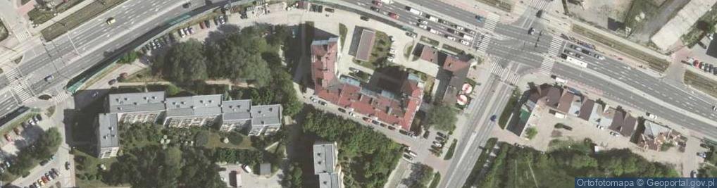 Zdjęcie satelitarne Spółdzielnia Mieszkaniowa Ruczaj Zaborze