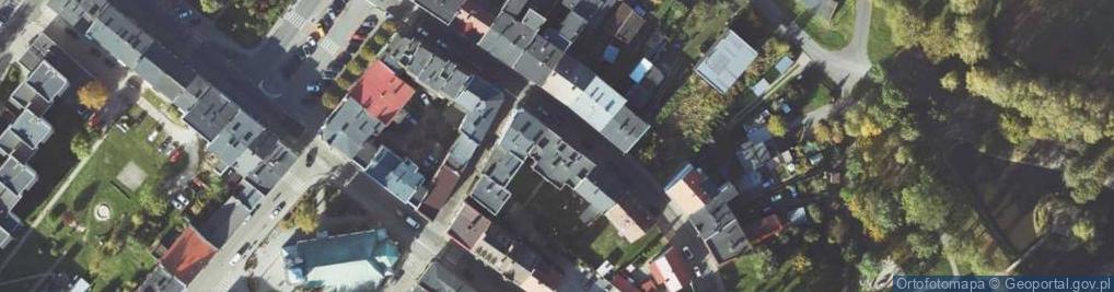 Zdjęcie satelitarne Spółdzielnia Mieszkaniowa Rynek w Wołczynie