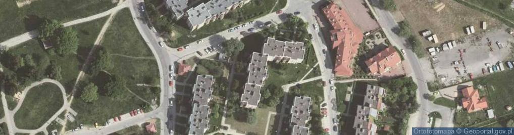 Zdjęcie satelitarne Spółdzielnia Mieszkaniowa Rżąka