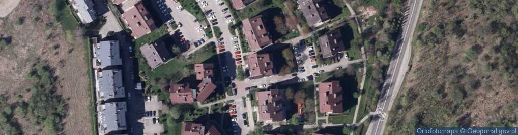 Zdjęcie satelitarne Spółdzielnia Mieszkaniowa Sarni Stok w Bielsku Białej
