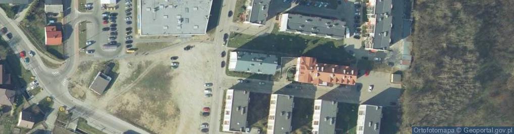 Zdjęcie satelitarne Spółdzielnia Mieszkaniowa Standard w Mławie