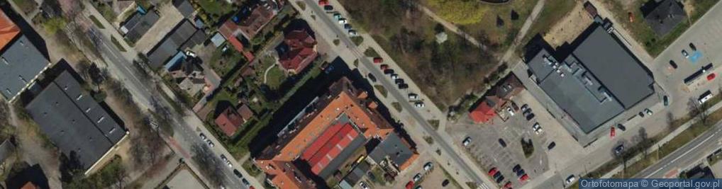 Zdjęcie satelitarne Spółdzielnia Mieszkaniowa Staromiejska w Lęborku