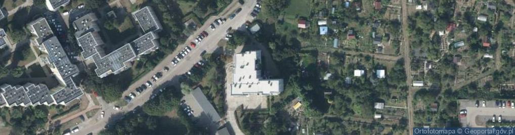 Zdjęcie satelitarne Spółdzielnia Mieszkaniowa Uniwersytet