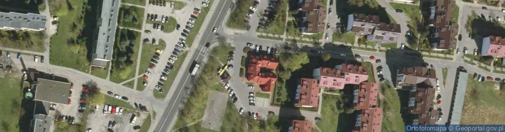 Zdjęcie satelitarne Spółdzielnia Mieszkaniowa Victoria w Sochaczewie
