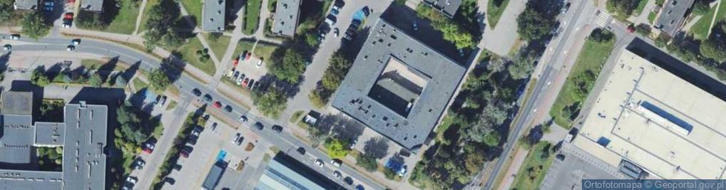 Zdjęcie satelitarne Spółdzielnia Mieszkaniowa w Chojnicach