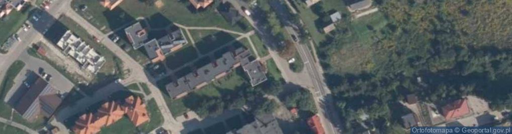 Zdjęcie satelitarne Spółdzielnia Mieszkaniowa w Dzierzgoniu