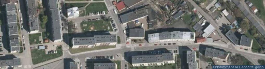 Zdjęcie satelitarne Spółdzielnia Mieszkaniowa w Głubczycach