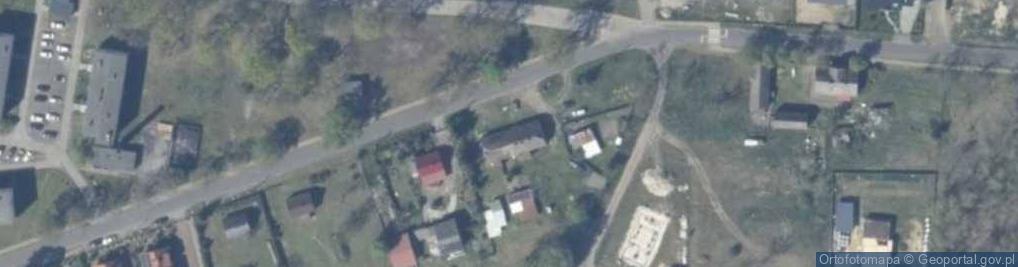 Zdjęcie satelitarne Spółdzielnia Mieszkaniowa w Komarowie