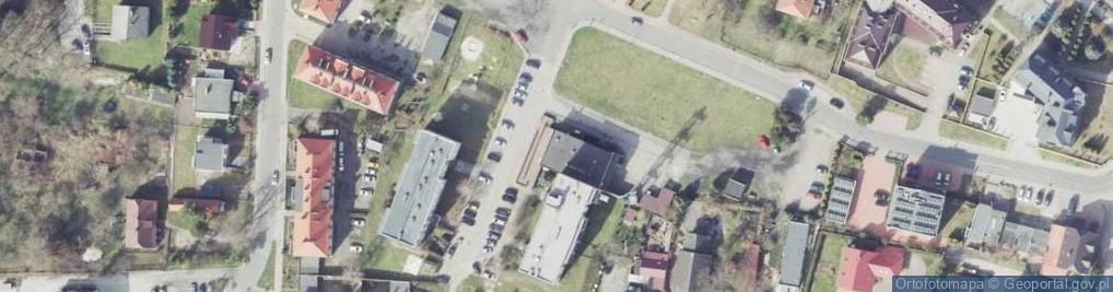 Zdjęcie satelitarne Spółdzielnia Mieszkaniowa w Krośnie Odrzańskim