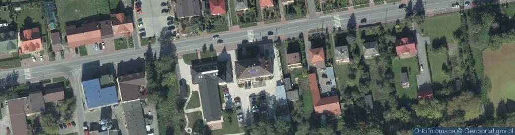 Zdjęcie satelitarne Spółdzielnia Mieszkaniowa w Mirczu