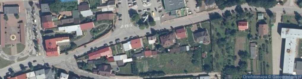 Zdjęcie satelitarne Spółdzielnia Mieszkaniowa w Nowym Mieście Nad Pilicą