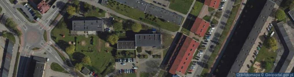 Zdjęcie satelitarne Spółdzielnia Mieszkaniowa w Tczewie