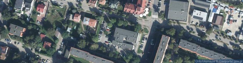 Zdjęcie satelitarne Spółdzielnia Mieszkaniowa w Tomaszowie Lubelskim