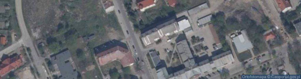 Zdjęcie satelitarne Spółdzielnia Mieszkaniowa w Węgorzewie