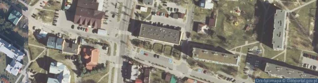 Zdjęcie satelitarne Spółdzielnia Mieszkaniowa we Włodawie
