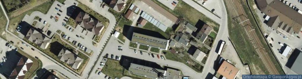 Zdjęcie satelitarne Spółdzielnia Mieszkaniowa Własnościowa Kolejarz w Działdowie