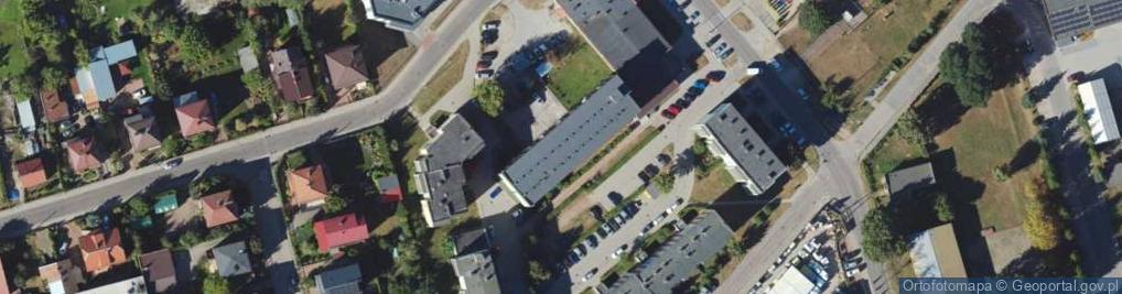 Zdjęcie satelitarne Spółdzielnia Mieszkaniowa Wrzos w Kleosinie