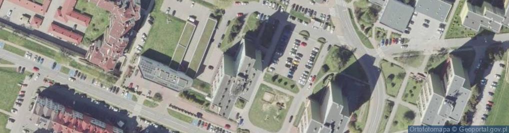 Zdjęcie satelitarne Spółdzielnia Mieszkaniowa Wspólnota w Łęcznej