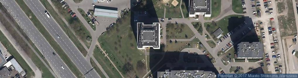 Zdjęcie satelitarne Spółdzielnia Mieszkaniowa Żerań