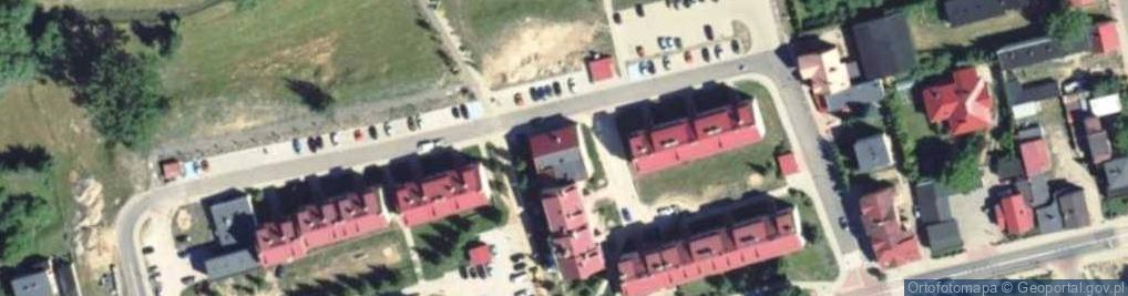 Zdjęcie satelitarne Spółdzielnia Mieszkaniowa Zgoda w Lubawie
