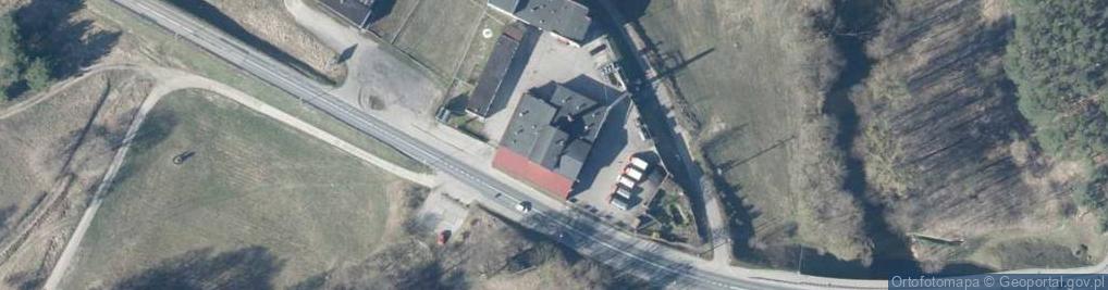 Zdjęcie satelitarne Spółdzielnia Mleczarska w Lidzbarku Welskim