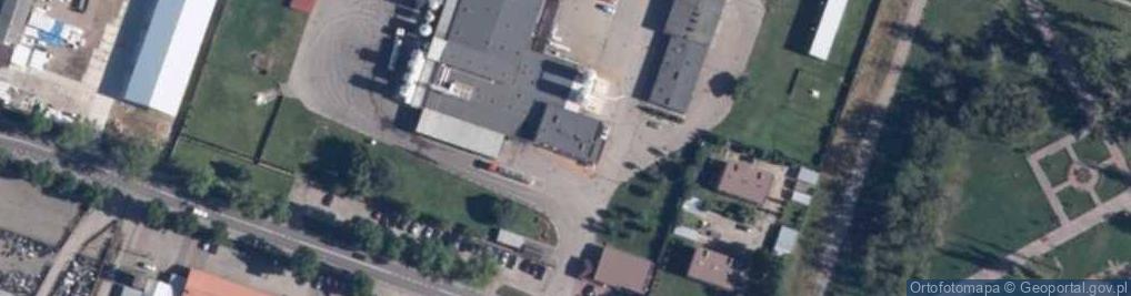 Zdjęcie satelitarne Spółdzielnia Mleczarska w Żurominie