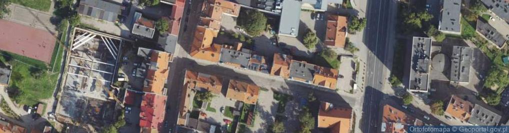 Zdjęcie satelitarne Spółdzielnia Pracy Lekarzy Specjalistów Zdrowie Niepubliczny Zespół Opieki Zdrowotnej w Olsztynie