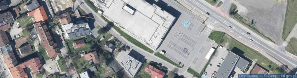 Zdjęcie satelitarne Spółdzielnia Pracy Rękodzieła Ludowego i Artystycznego Przełom [ w Likwidacji ] w Nowym Sączu