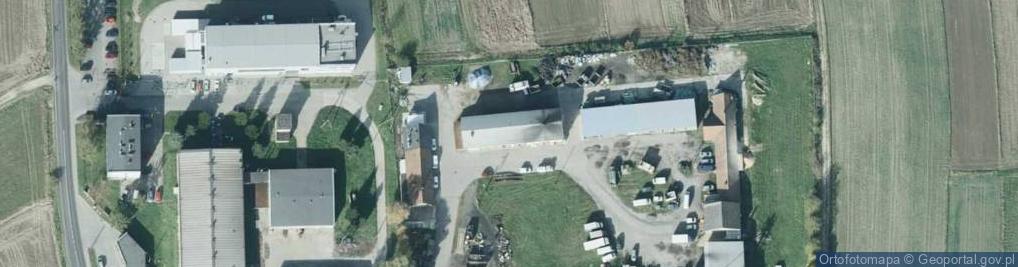 Zdjęcie satelitarne Spółdzielnia Produkcji i Usług Rolniczych
