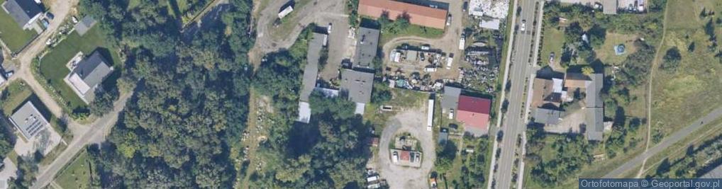 Zdjęcie satelitarne Spółdzielnia Produkcyjno Handlowo Usługowa w Otyniu