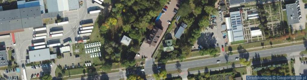 Zdjęcie satelitarne Spółdzielnia Rzemieślnicza w Białej Podlaskiej