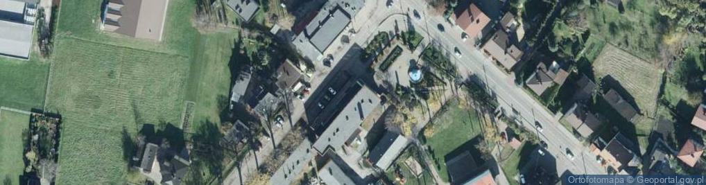 Zdjęcie satelitarne Spółdzielnia Samopomoc w Chybiu