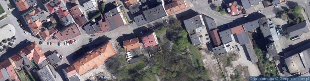 Zdjęcie satelitarne Spółdzielnia Samopomoc w Wodzisławiu Śląskim