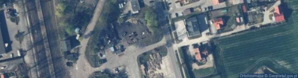 Zdjęcie satelitarne Spółdzielnia Transportu Wiejskiego w Elblągu