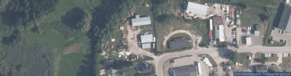 Zdjęcie satelitarne Spółdzielnia Usług Rolniczych w Książu Wielkim