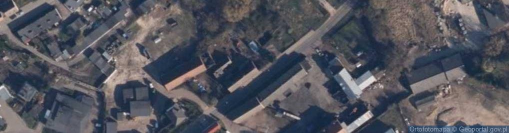 Zdjęcie satelitarne Spółdzielnia Usług Rolniczych w Pełczycach
