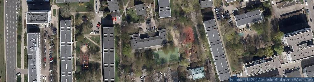 Zdjęcie satelitarne Społeczna Szkoła Podstawowa Nr 14 Sto