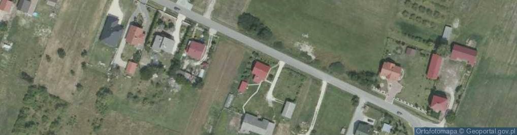 Zdjęcie satelitarne Społeczny Komitet Budowy Kanalizacji Sanitarnej w Miejscowości Tuczępy
