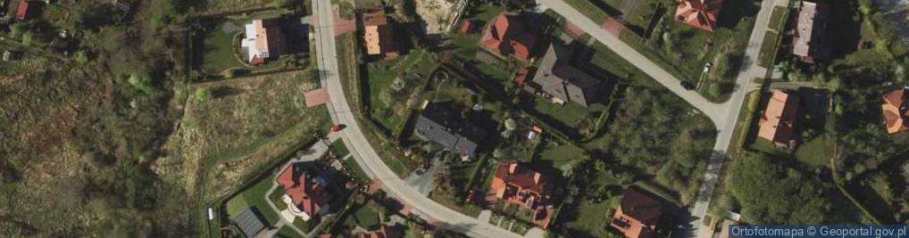 Zdjęcie satelitarne Społeczny Komitet Budowy Osiedla Gruszowe Sady