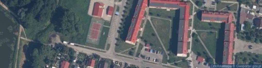 Zdjęcie satelitarne Społem Powszechna Spółdzielnia Spożywców Gostyniak w Gostyninie