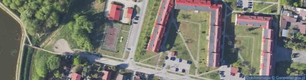 Zdjęcie satelitarne Społem Powszechna Spółdzielnia Spożywców Gostyniak w Gostyninie