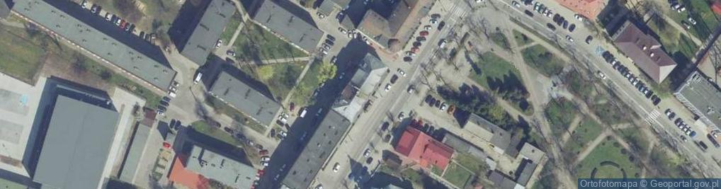 Zdjęcie satelitarne Społem Powszechna Spółdzielnia Spożywców w Bielsku Podlaskim
