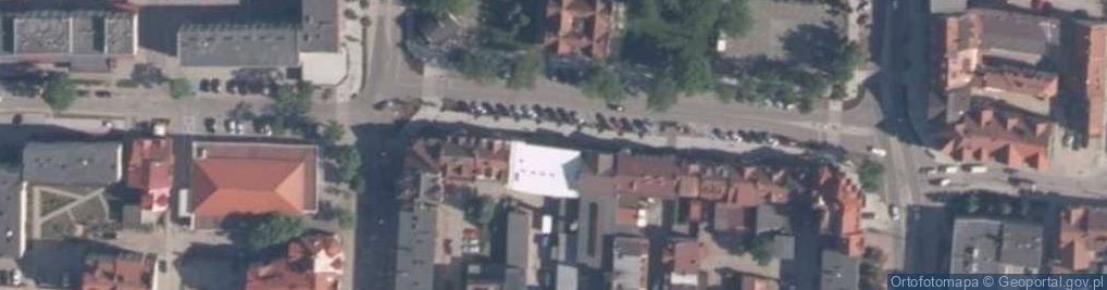 Zdjęcie satelitarne Społem Powszechna Spółdzielnia Spożywców w Gołdapi